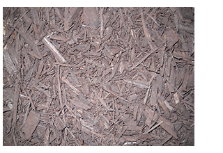 dark walnut brown mulch